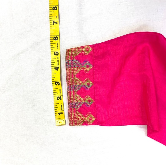 Srishti Kurta XL Gold And Pink - Picture 11 of 13